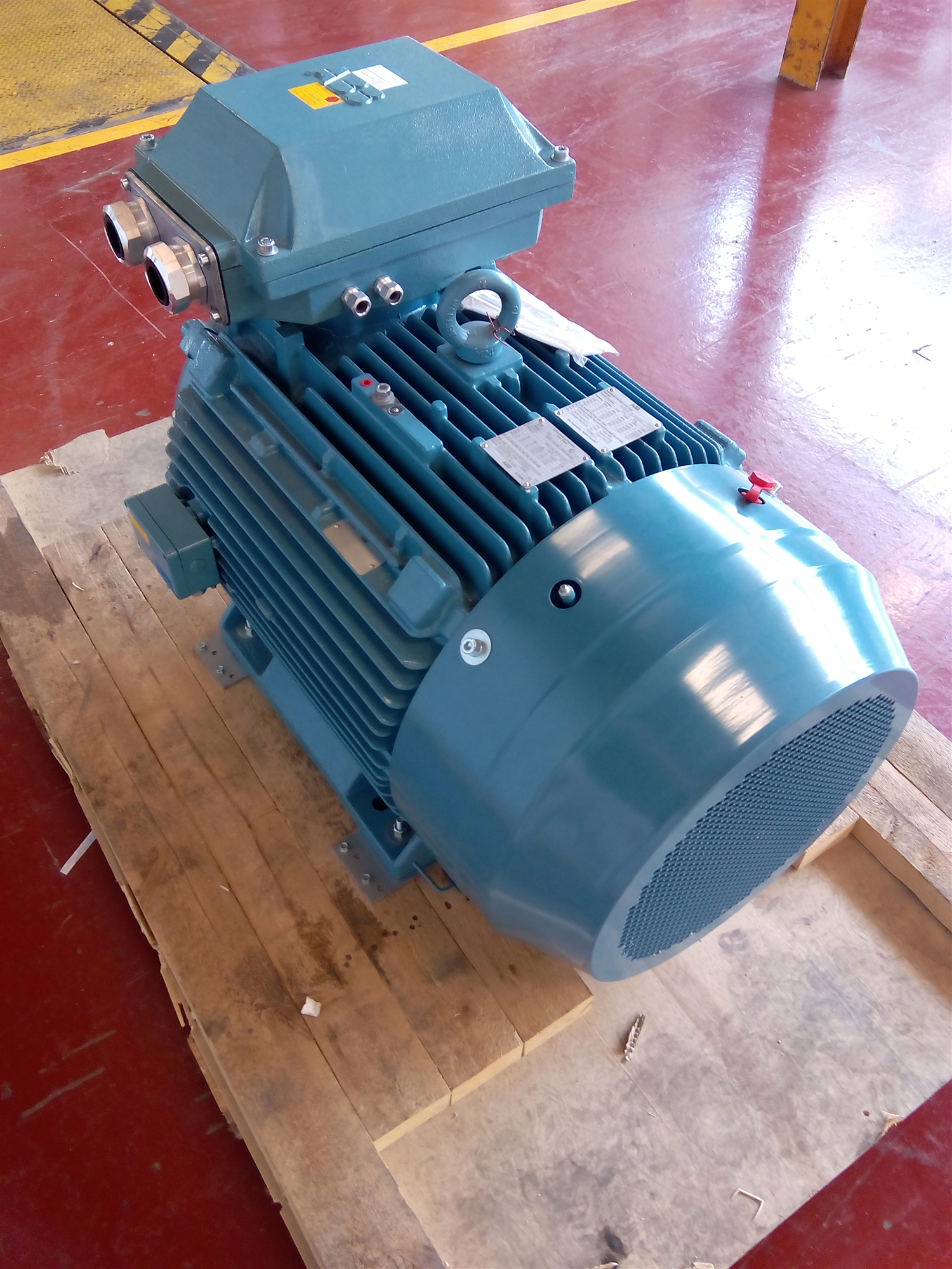 M3GP Totally enclosed fan cooled squirrel cage motor with  cast iron frame, increased safety Ex ec