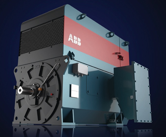 High voltage Slip-ring modular motors ABB NMK induction motors